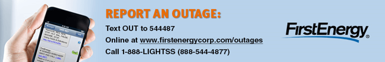 First Energy Report an Outage